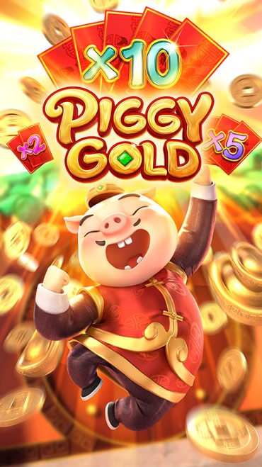 Piggy Gold — banner multiplicadores ×2, ×5 e ×10